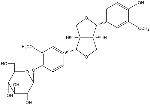 (+)松脂素-β-D-吡喃葡萄糖苷 CAS：69251-96-3 中藥對照品標準品