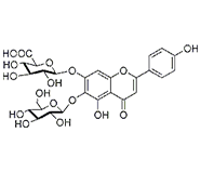 6-羥基芹菜素-6-O-葡萄糖-7-O-葡萄糖醛酸苷 中藥對照品 標準品