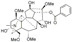 苯甲酰新烏頭原堿 CAS：63238-67-5 中藥對(duì)照品標(biāo)準(zhǔn)品