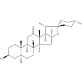 海柯皂苷元 CAS：467-55-0 中藥對照品 標準品