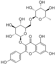 山奈酚-3-O-蕓香糖苷 CAS：17650-84-9 中藥對照品標準品