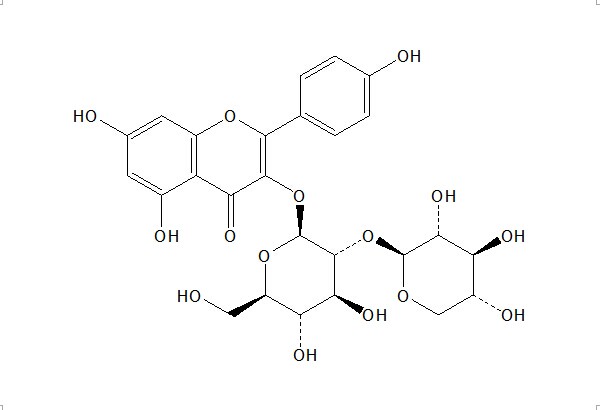 堪非醇-3-O-桑布雙糖苷 CAS:27661-51-4 中藥對照品標準品