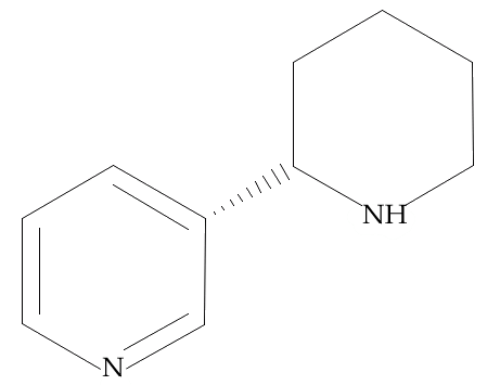 (-)-假木賊堿；新煙 CAS:494-52-0 中藥對照品標準品