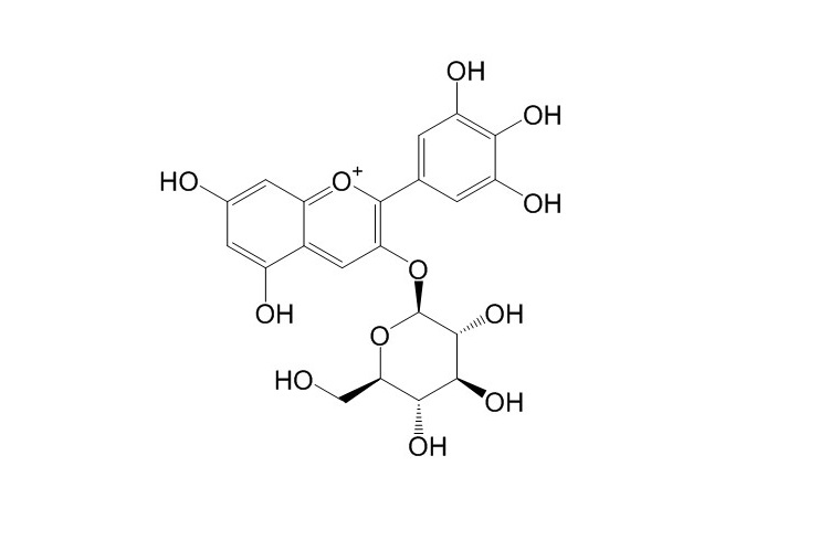 飛燕草素-3-O-葡萄糖苷 CAS: 50986-17-9 中藥對(duì)照品標(biāo)準(zhǔn)品