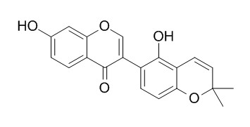 光甘草酮，光果甘草酮 CAS:60008-02-8 中藥對照品標準品