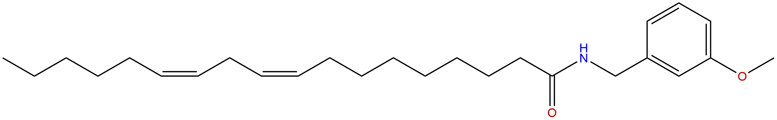 N-間甲氧基芐基-9順，12順-亞油酸酰胺 CAS號：883715-22-8 對照品