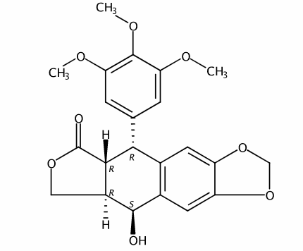 表鬼臼毒素 CAS號：4375-07-9 中藥對照品標(biāo)準(zhǔn)品