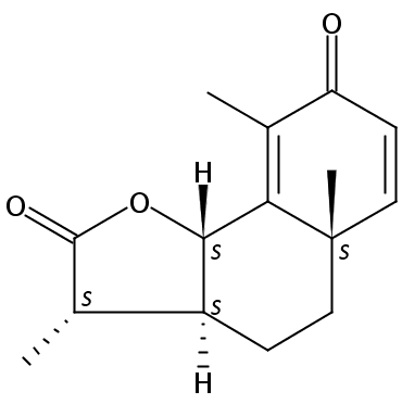 α-山道年（蛔蒿素） CAS：481-06-1 中藥對照品標準品