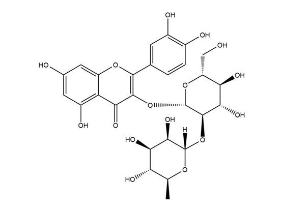 槲皮素-3-O-新橙皮苷 CAS No：32453-36-4 中藥對照品標準品