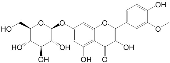 異鼠李素-7-O-β-D-葡萄糖苷 | CAS No.6743-96-0