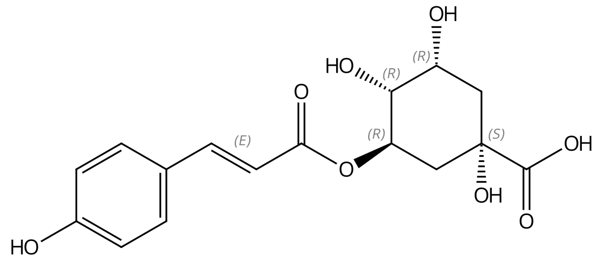 3-O-對香豆酰基奎寧酸 | CAS No.5746-55-4