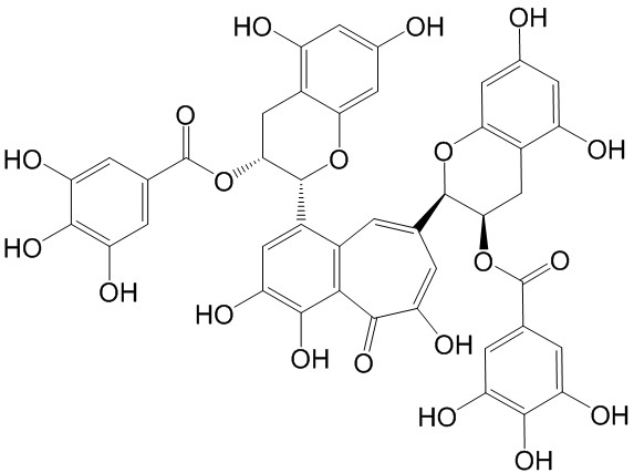 茶黃素-3,3'-雙沒食子酸酯 | CAS No.30462-35-2