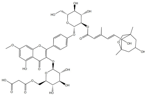 貨號DS0555丨鼠李檸檬素-3-O-（6'''-O-丙二酸）