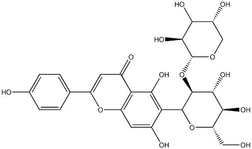 異牡荊素-2''-O-阿拉伯糖苷 丨CAS No.53382-71-1