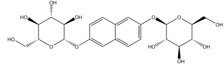 2,6-萘二酚-2,6-二-O-β-D-葡萄糖苷