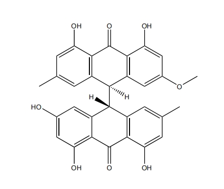 反式大黃素-大黃素甲醚二蒽酮 | CAS No.1085706-33-7