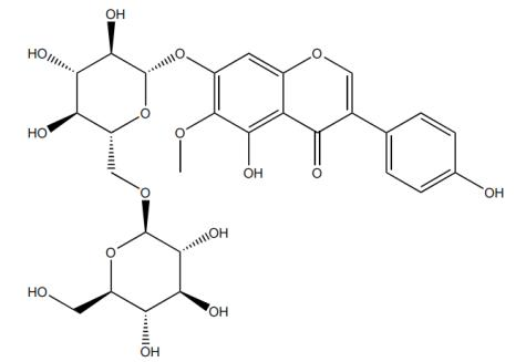 鳶尾黃素-7-O-龍膽二糖苷 | CAS No.67604-94-8