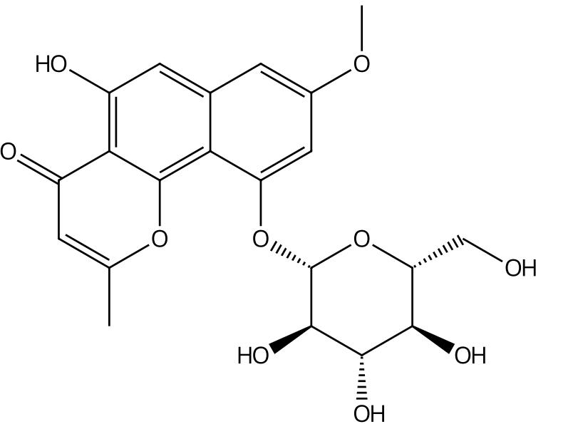 異紅鐮霉素-10-O-β-D-吡喃葡萄糖苷 | CAS No.1015476-85-3